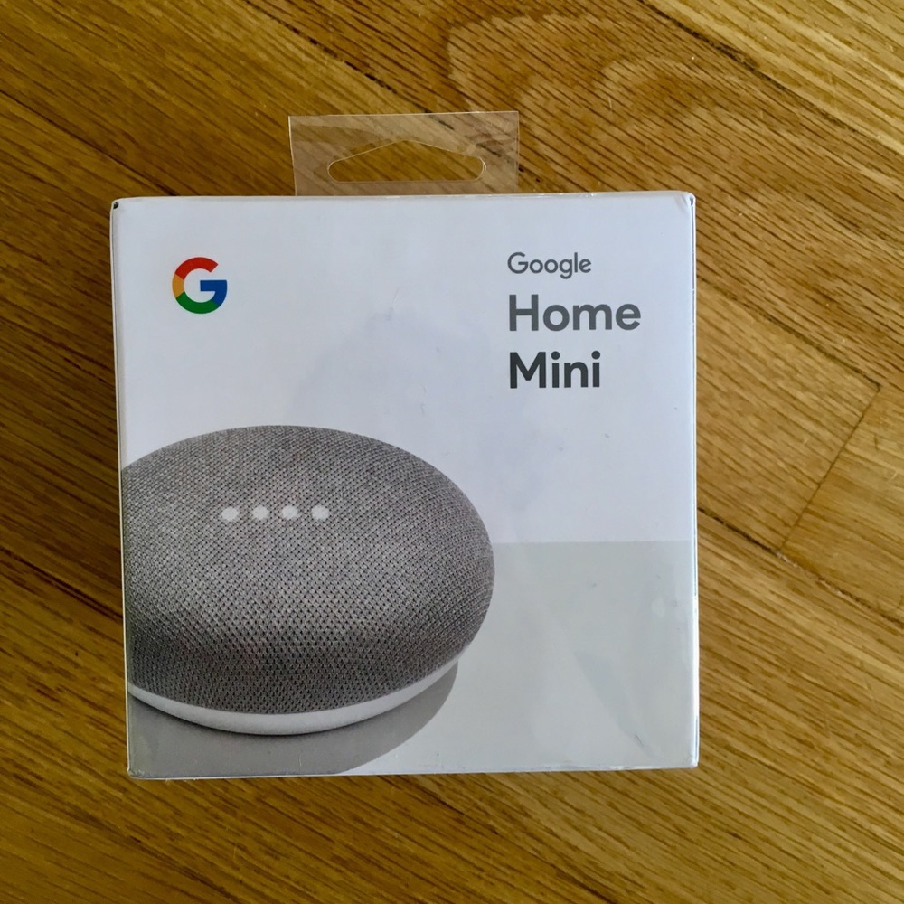 NWT Google Home Mini Chalk